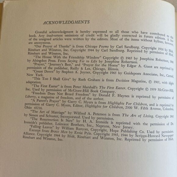 EUC - The Gold Star Family Album Hard Back Cover 1966 Christian - Picture 4 of 8